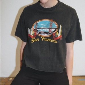 Brandy Melville San Francisco Aleena Graphic Tee
